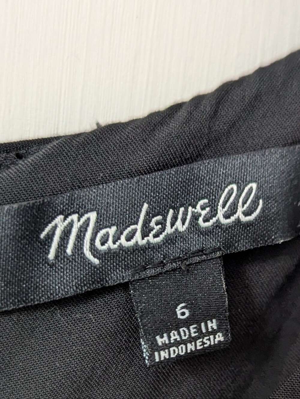 Madewell Lazy Daisies Ruffle Tiered Maxi Dress Size 6 Black Daisy Print - Picture 8 of 12